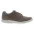 Фото #1 товара Rockport Beckwith Ubal CI3570 Mens Gray Wide Leather Lifestyle Sneakers Shoes 8