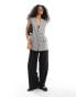 Фото #1 товара ASOS DESIGN drop shoulder oversized waistcoat in grey