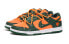 Фото #4 товара 【定制球鞋】 Nike Dunk Low Retro vibe风 爱心 解构 高街 低帮 板鞋 男款 橙绿 / Кроссовки Nike Dunk Low DD1391-300