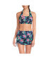 ფოტო #1 პროდუქტის Women's Chlorine Resistant Square Neck Halter Bikini Top