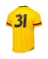 ფოტო #4 პროდუქტის Men's Dave Winfield Gold San Diego Padres Cooperstown Collection Mesh Batting Practice Jersey