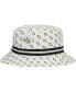 ფოტო #1 პროდუქტის Men's White Bay Hill Allover Umbrella Bucket Hat