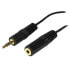 Фото #2 товара StarTech.com 12 ft PC Speaker Extension Audio Cable - 3.5mm - Male - 3.5mm - Female - 3.7 m - Black