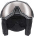 uvex instinct Visor Pro V - Ski Helmet for Men and Women - with Visor - Individual Size Adjustment