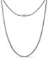 Фото #1 товара Dragon Bone Round 2.5mm Chain Necklace in Sterling Silver