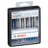 BOSCH PROFESSIONAL RobustLine Jigsaw Blade Set Wood And Metal 10 Units