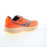 Фото #8 товара Saucony Ride 15 S20729-45 Mens Orange Canvas Lace Up Athletic Running Shoes 14