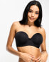 Ivory Rose Fuller Bust strapless bra in black