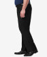 Фото #3 товара Men's Big & Tall Premium Comfort Stretch Classic-Fit Solid Pleated Dress Pants