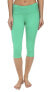 Фото #1 товара Prana 241410 Womens Olympia Activewear Leggings Capri Cool Green Size Large