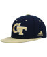 Фото #2 товара Men's Navy Georgia Tech Yellow Jackets On-Field Baseball Fitted Hat