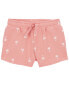 Baby Palm Tree Pull-On French Terry Shorts 12M