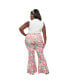Plus Size 1970s Evening In Flare Pants