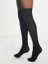 Vero Moda stocking illusion tights in black L/XL - фото #3