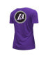 Фото #2 товара Women's Purple Los Angeles Lakers 2022/23 City Edition V-Neck T-shirt