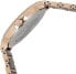 Bering Damen Armbanduhr Ceramic 34 mm Armband Edelstahlband mit Keramikelementen rosegold 30434-746