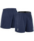 Фото #1 товара Women's Navy Seattle Mariners Authentic Collection Knit Shorts