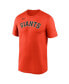 ფოტო #3 პროდუქტის Men's Orange San Francisco Giants New Legend Wordmark T-shirt