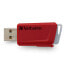 Фото #10 товара Verbatim Store 'n' Click - USB 2.0 Drive 3.2 GEN1 - 3x16 GB - Red/Blue/Yellow - 16 GB - USB Type-A - 3.2 Gen 1 (3.1 Gen 1) - 80 MB/s - Slide - Blue - Red - Yellow