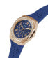 Фото #3 товара Guess Damen Armbanduhr ZEST Multifunktion blau, roségold 39 mm GW0694L4