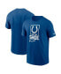 ფოტო #2 პროდუქტის Men's Royal Indianapolis Colts Local Essential T-shirt