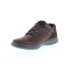 Фото #4 товара Rockport Beckwith Ubal CI3569 Mens Brown Wide Suede Lifestyle Sneakers Shoes 7.5