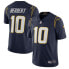 Фото #1 товара Men's Justin Herbert Navy Los Angeles Chargers Vapor Limited Jersey