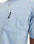 Фото #3 товара Marshall Artist short sleeve pocket detail t-shirt in light blue