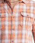 Фото #4 товара Men's Sazid Cotton Plaid Button Shirt