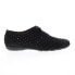 Фото #1 товара Gabor 8-4164-17 Womens Black Suede Zipper Loafer Flats Shoes