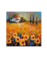 Marion Rose 'Tuscan Sunflowers' Canvas Art - 18" x 18"