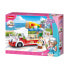 SLUBAN Girls Dream Pizza Truck 156 Pieces