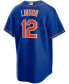 Фото #4 товара Men's Francisco Lindor Royal New York Mets Alternate Replica Player Jersey