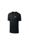 Фото #3 товара Футболка мужская Nike Sportwear Erkek черная Zero Neck (AR4997-013)