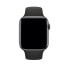 Фото #5 товара Apple 44mm Black Sport Band - S/M & M/L - Watch strap - Fluoroelastomer - 44 mm