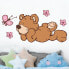 Фото #2 товара Декор или светильник для детской комнаты Wandtattoo NICI - Classic Bears - staunt