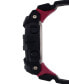 Men's Black Resin Strap Watch 48.6mm