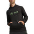 Фото #1 товара Puma Mapf1 Logo Hoodie Mens Black Casual Outerwear 62374901