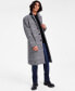 Фото #7 товара Men's Nicolas Plaid Coat, Created for Macy's