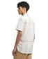 Фото #6 товара Men's Printed Short Sleeve Button-Down Shirt