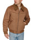 ფოტო #1 პროდუქტის Men's Faux-Shearling Full-Zip Bomber Jacket