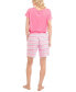 Women's 2-Pc. Joyful Nautical Pajamas Set