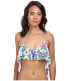 Фото #1 товара O'Neill 240231 Womens Floral Bralette Bikini Top Swimwear Bloom Size X-Large