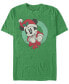 Фото #1 товара Men's Mickey Wreath Short Sleeve T-Shirt