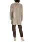 Фото #2 товара Cinzia Rocca Icons Short Wool-Blend Coat Women's