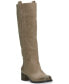 ფოტო #1 პროდუქტის Women's Hybiscus Knee-High Wide-Calf Riding Boots