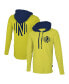 Фото #1 товара Men's Yellow Nashville SC Tradition Raglan Hoodie Long Sleeve T-shirt