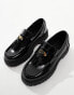 ASOS DESIGN – Schwarze Loafer mit dicker Sohle und Quasten Черный, 42 - фото #8