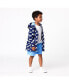 Фото #2 товара Куртка для малышей Snapper Rock Peak to Peak с водонепроницаемой обработкой из переработанных материалов, синего цвета