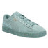 Puma Suede Mono Triplex Lace Up Mens Blue Sneakers Casual Shoes 38685203